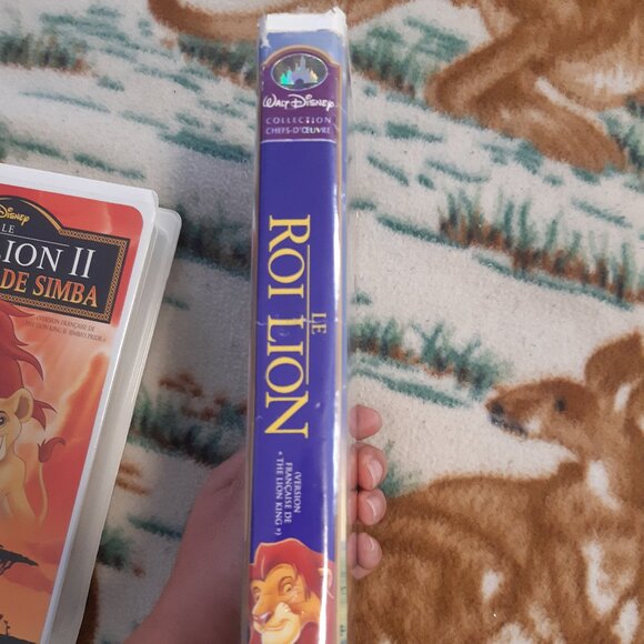 VHS Version Française The Lion King et VHS Roi Lion 2 La Fierté De Simba - Picture 4 of 11
